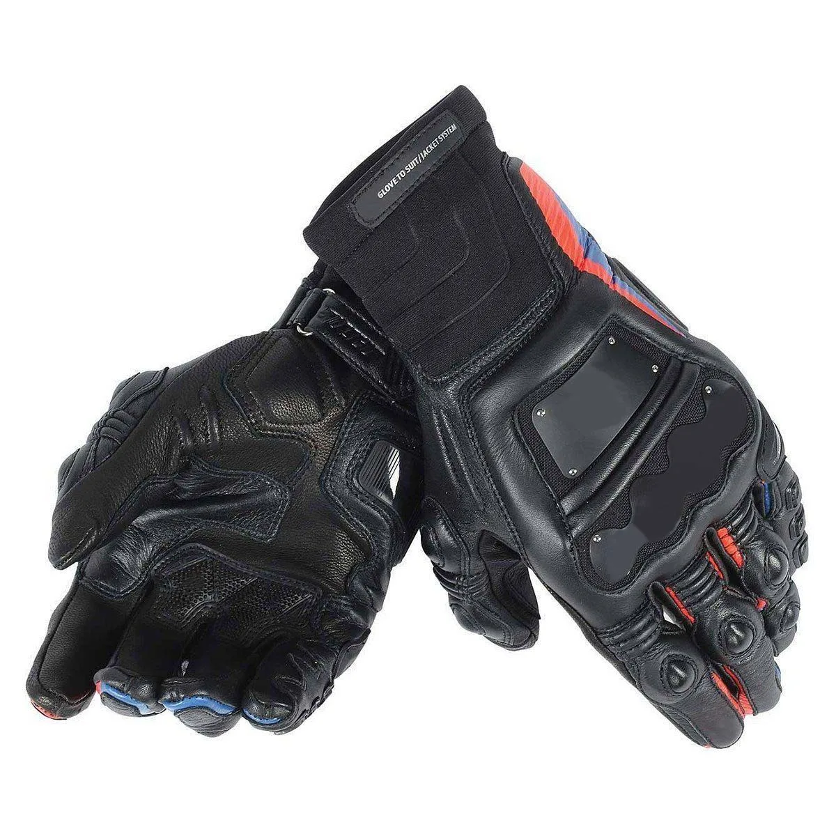 

Genuine Leather Motocross Motorbike MTB Bike MX Dirt Mountain Bicycle Moto Racing Gloves
