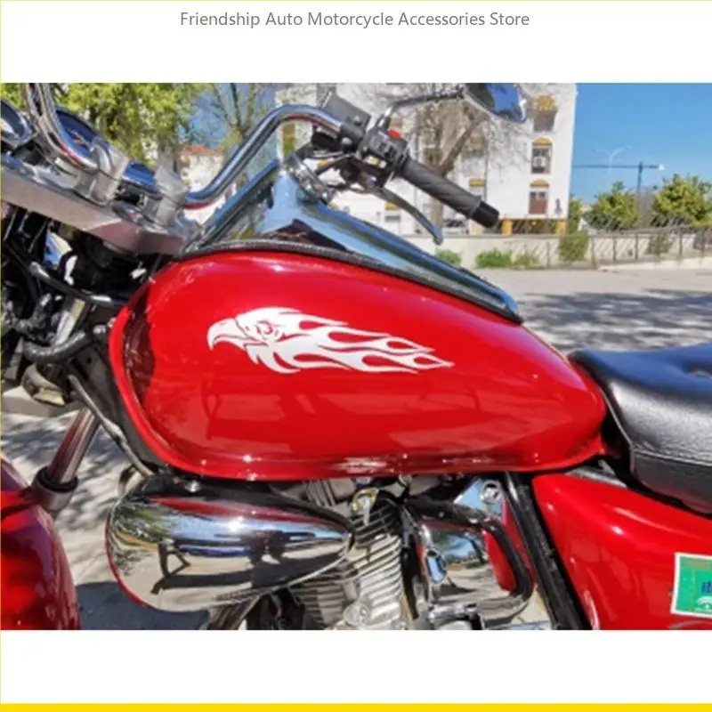 Szch Flame Sticker Cool Auto Styling Universal Fits Motorcycle Car Pet Rótulo