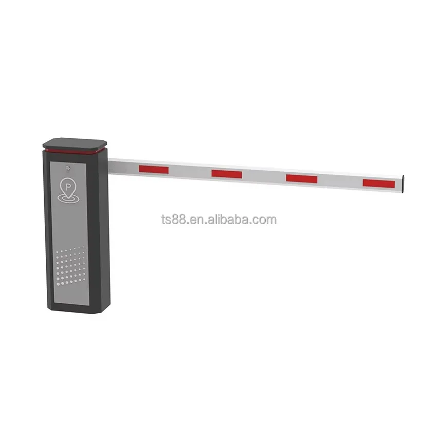 Retail Center License Plate Recognition System  Underground Parking Barrier with Fast Recognition Residential