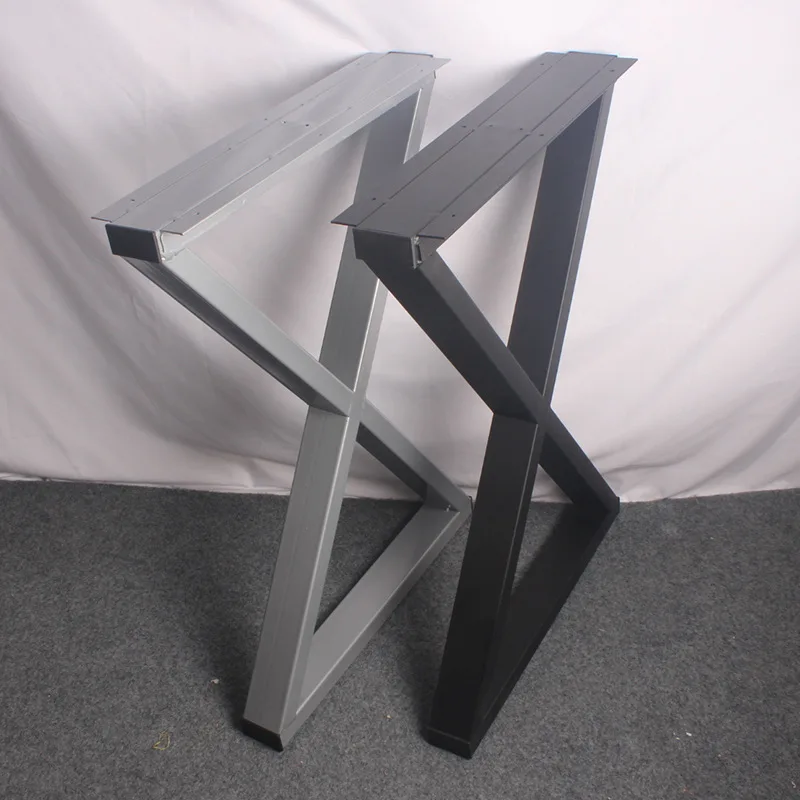Creative and simple conference desk feet legs table frame X type,workbench frame, hardware table legs