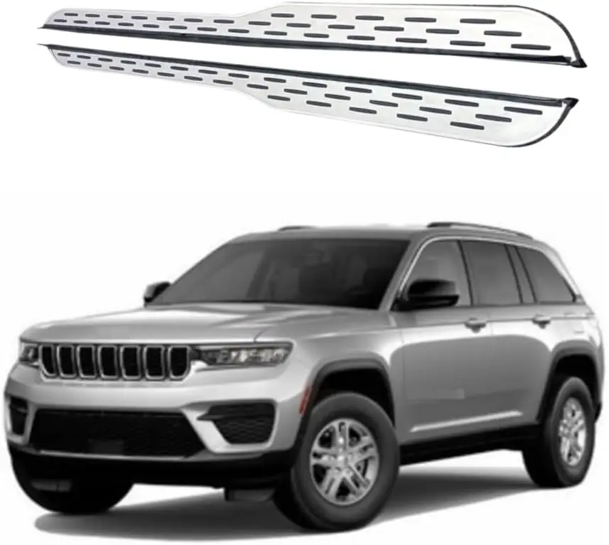 

Боковая подножка, 2 шт., подходит для Jeep Grand Cherokee 2022-2025, подножка NerfBar (с кронштейнами)