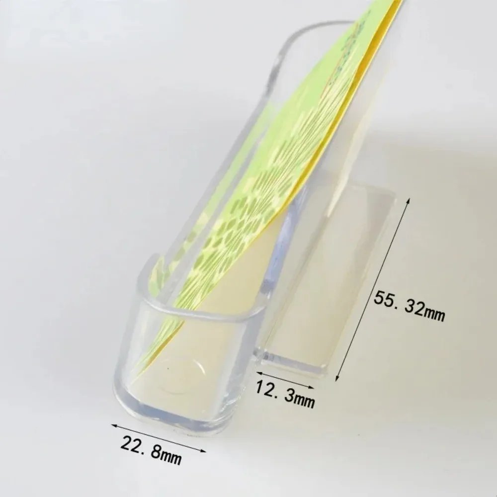 Espositore portatile trasparente per porta biglietti da visita espositore da scrivania da tavolo porta biglietti da visita da tavolo