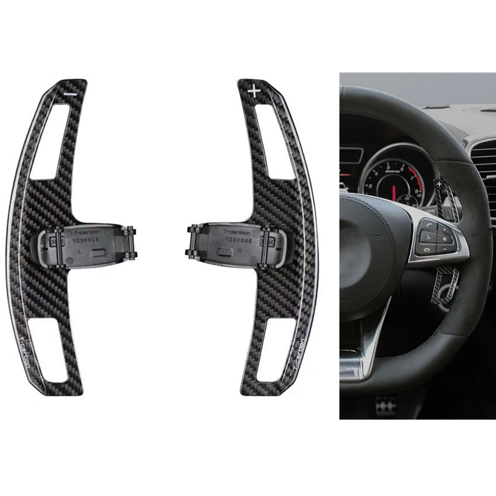 For Mercedes Benz AMG A45 CLA45 C63 GLA45 GLE63 GLS63  2015-2020 YZBP-005 Car Steering Wheel Shift Paddle Extension Replacement