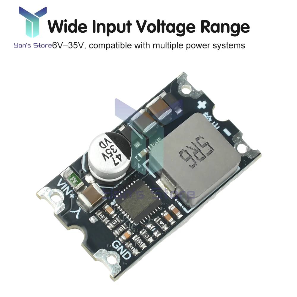 DC-DC تنحى وحدة 6-35 فولت إلى تيار مستمر 5 فولت 12 فولت 2A سيارة تحويل الطاقة باك صغير وحدة منظم PCB لتقوم بها بنفسك عدة إلكترونية
