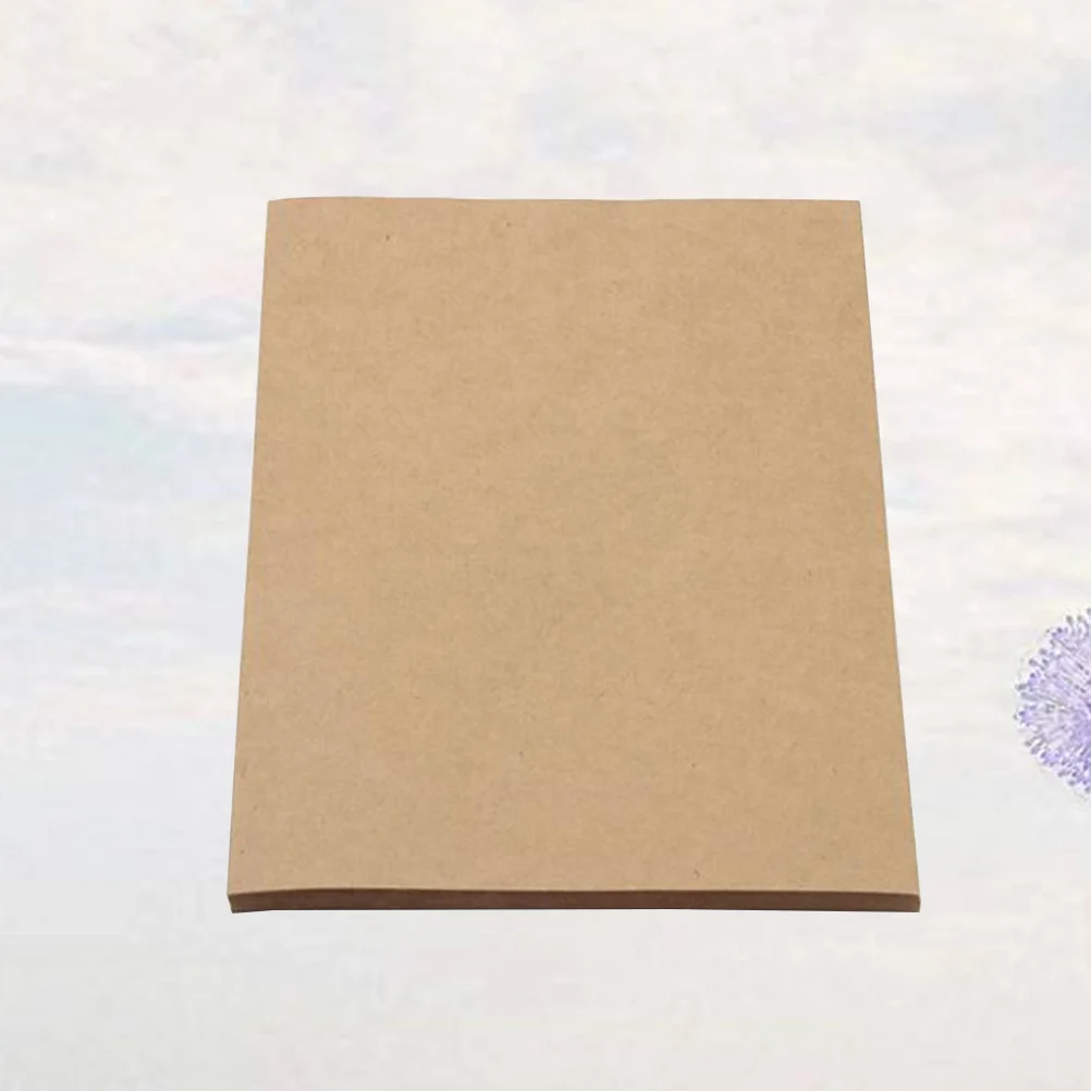 

100pcs A4 160G Kraft Gift Wrapping Paper Vintage Retro Style For Diy Craft Scrapbooking Flower Packaging Party Favors Wrappers