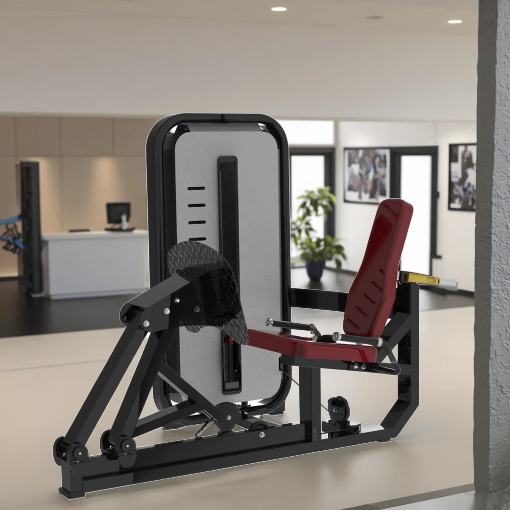 

High Quality Commercial Fitness Leg Curl Gym Seated Leg Pin Loaded Extension Machine 70kg Weight Stack Medium Loader Machine