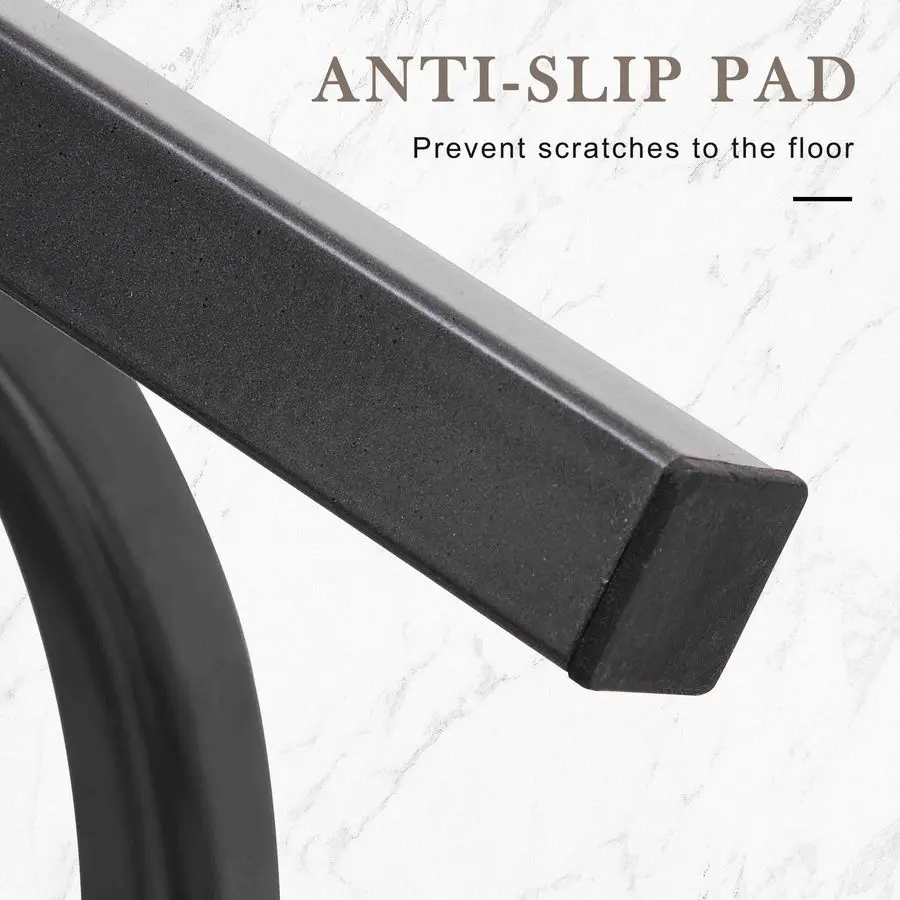 Coffee Table Sintered Stone LifeSky 32 inch Circle Center Coffee Table with Metal Frame Modern Circular Coffee Tables for Living