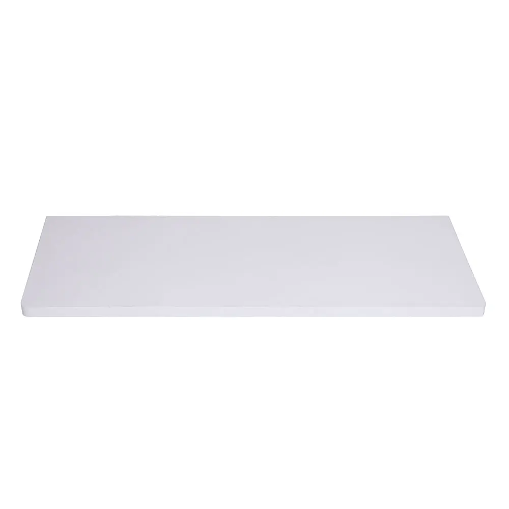 Escritorio para computadora plegable de pared de triamina normal: blanco 【60*24CM】