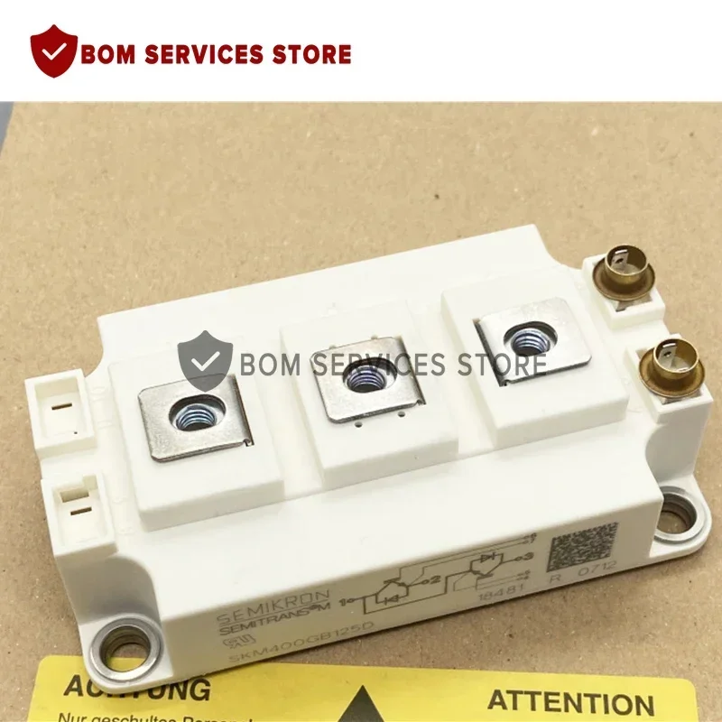 SKM400GB125D БЕСПЛАТНАЯ ДОСТАВКА НОВОГО ОРИГИНАЛЬНОГО МОДУЛЯ IGBT