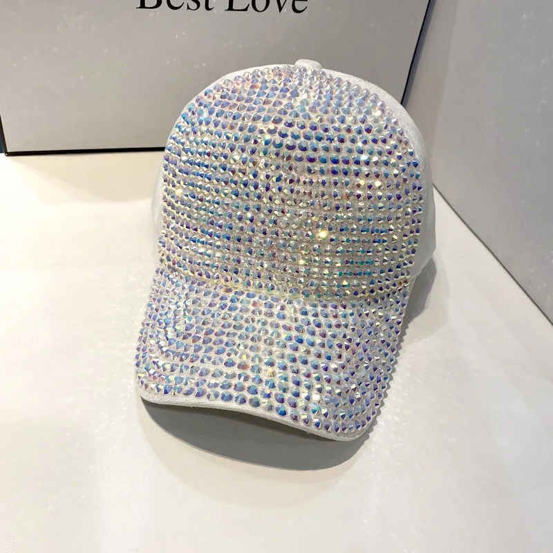 CNTANG Sommer frauen Baseball Kappe Frühling Herbst Strass Caps Mode Persönlichkeit Straße Hiphop Hüte Für Weibliche Snapback – Detail 10
