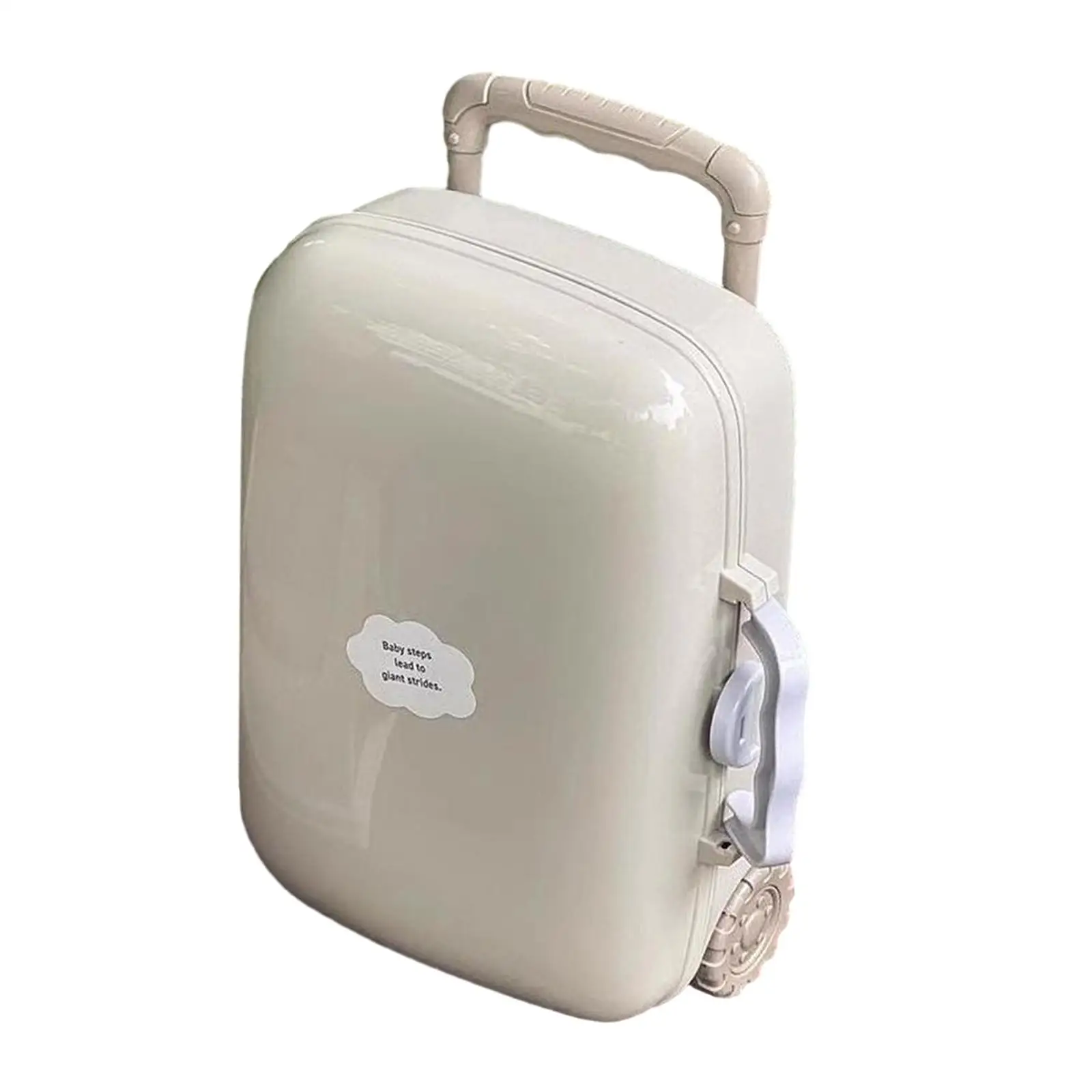 Juguete de equipaje para niños Mini caja de equipaje muñeca para niños pequeños 28x18,5 cm con 2 ruedas