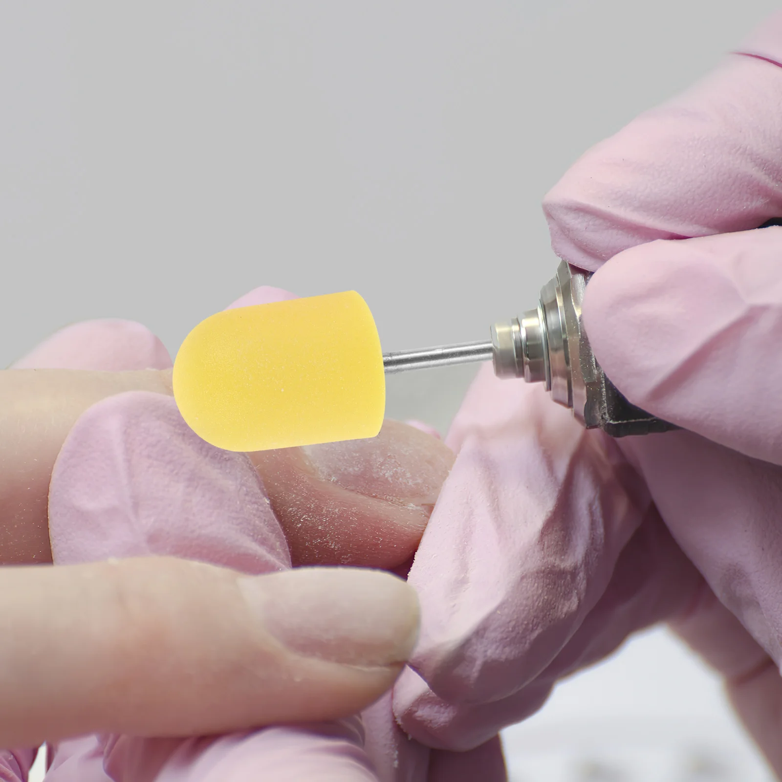 1 セットサンディングバンドネイルドリル用ファイングリットフットケアペディキュアマニキュアツール電動爪やすり交換ヘッド研削