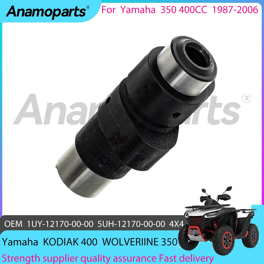 Conjunto do eixo de cames do reparo do motor, ajuste para 1987-2006 Yamaha Warrior 350 WOLVERIINE KODIAK YFM350 1YW-12170-00-00