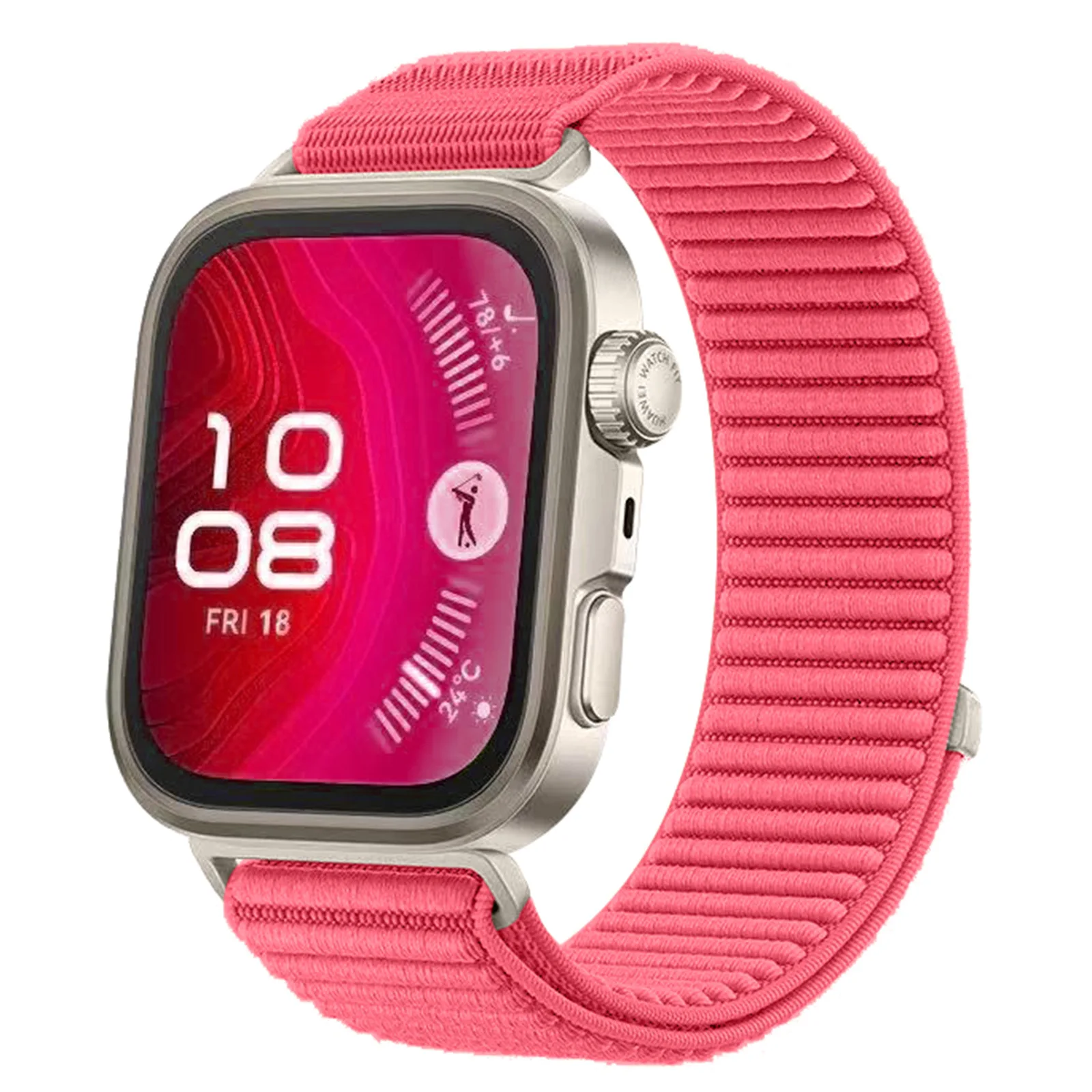 حزام نايلون رسمي لساعة Huawei Watch Fit 4 Pro ملحقات حزام قابلة للتنفس سوار رياضي بحلقة Correas لساعة Huawei Fit 4 3