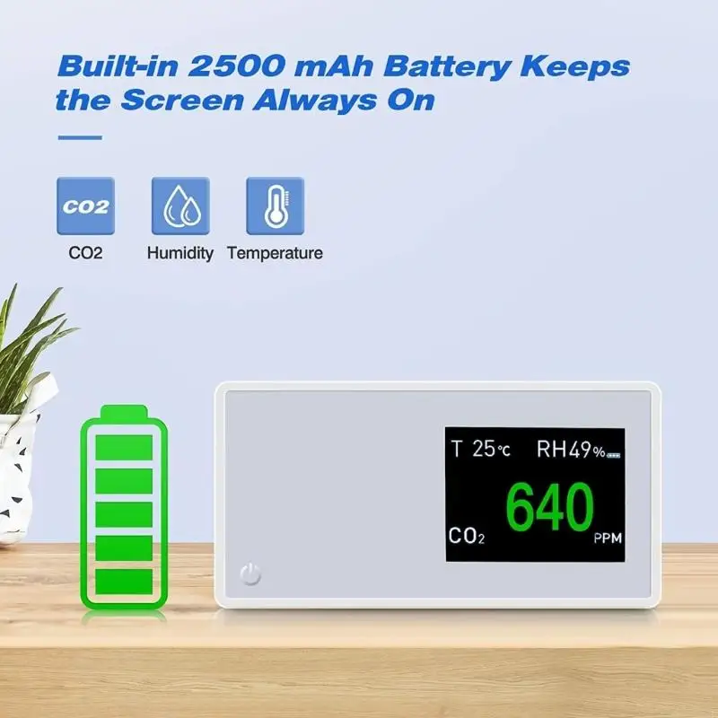 Analisador Inteligente Poluição do Ar da Poluição do Ar umidade Temperatura N58D