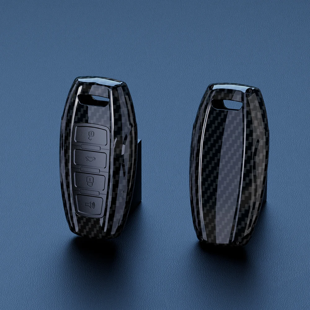 Auto Kohle faser Schlüssel etui für große Wand haval h1 h4 h6 h7 h9 f5 h2s c30 gmw jolion 2016-2019 Auto Innendekoration liefert