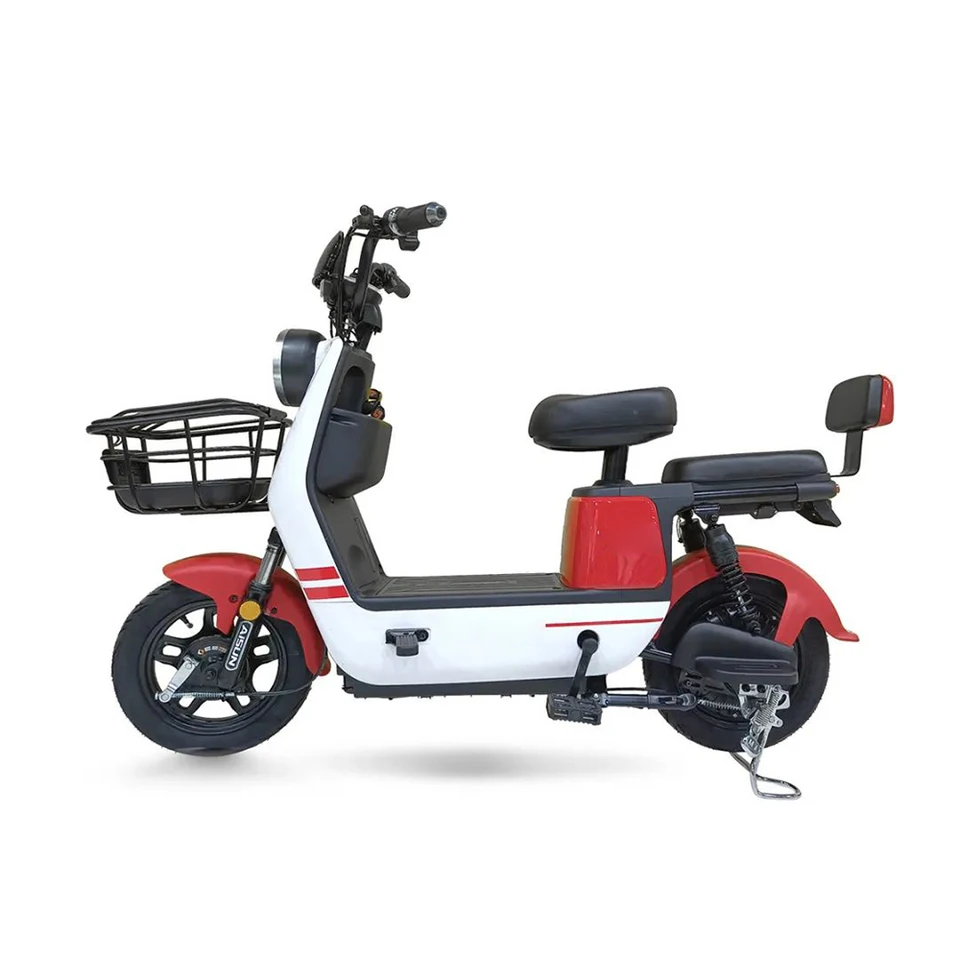 2024 Hot Sale Electric Bike Scooter 2 Wheel Ebike 400W 48V Electric Cycle Electric City Bicycle for Adults image 4