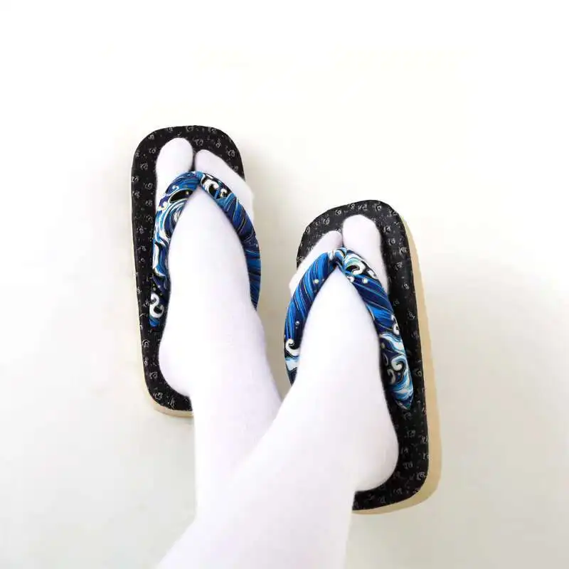 Japonês tradicional original geta neve camelo palha chinelos trabalho geta sushi restaurante sandálias flip-flops neve camelo chinelos