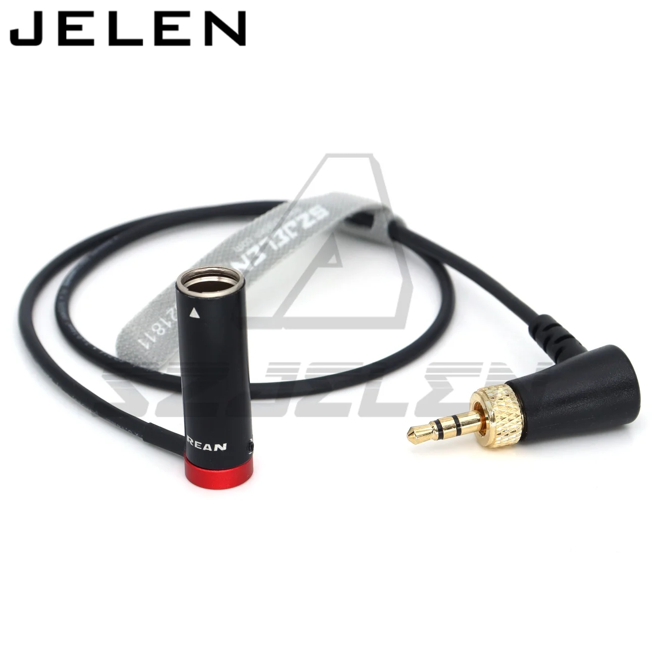 Low-Profile ta3m  male to 3.5 Audio elbow with lock for Blackmagic Pocket Cinema Camera/ URSA Cine/mini pro audio cable