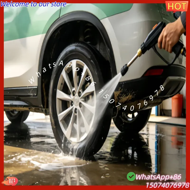 2026New Electric High Pressure Car Washer 220V Wall Mounted Pressure Washer with Auto Stop Function for Self-Service Car Wash