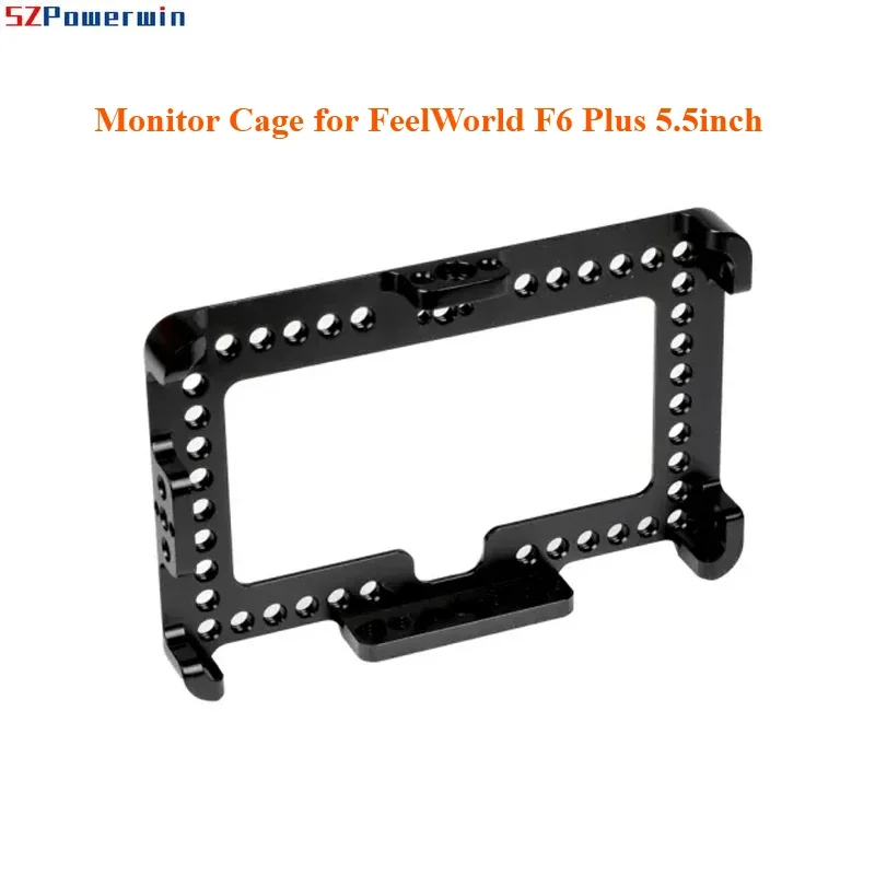

Camera Monitor Cage for FeelWorld F6 Plus 5.5" On-Camera Monitor Protective Bracket Form-fitting Exclusive Use