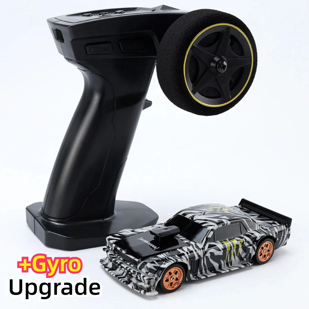 RC Drift Car Upgraded Gyro 1/43 RC Mini Racing Car 4WD High Speed 2.4g Radio Control Drift Car Boy Remote Control Toy Gift
