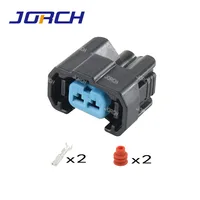 10 juegos de conector de clavija eléctrica de inyector de combustible de 2 pines para Keihin oBD2 NH1 6189-0533 1996-2002