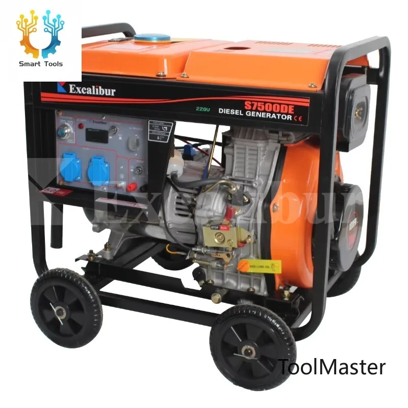 

[Hot Sale] EXCALIBUR International 5000W 50HZ 60HZ Frequency Electric Generator