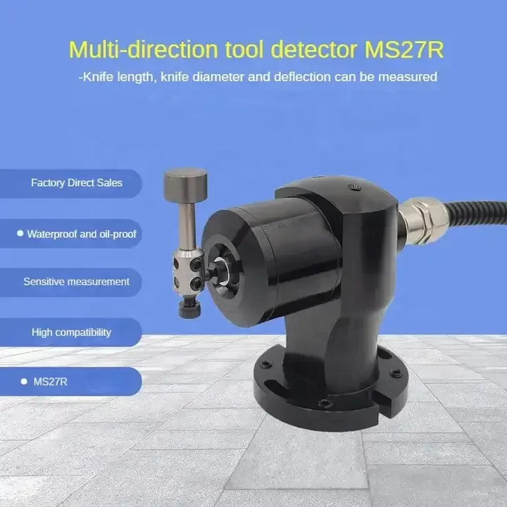 TEBAK 5-ETM27R milling cutter touch sensor setting tool setter stainless steel sensor Infrared lathe machine linear ultrasound image 2