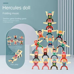 DIY Stacking Table Board Game Doll Balance Building Blocks Multiplayer Party Interactive Game Stacking High Blocks Toys for Kid