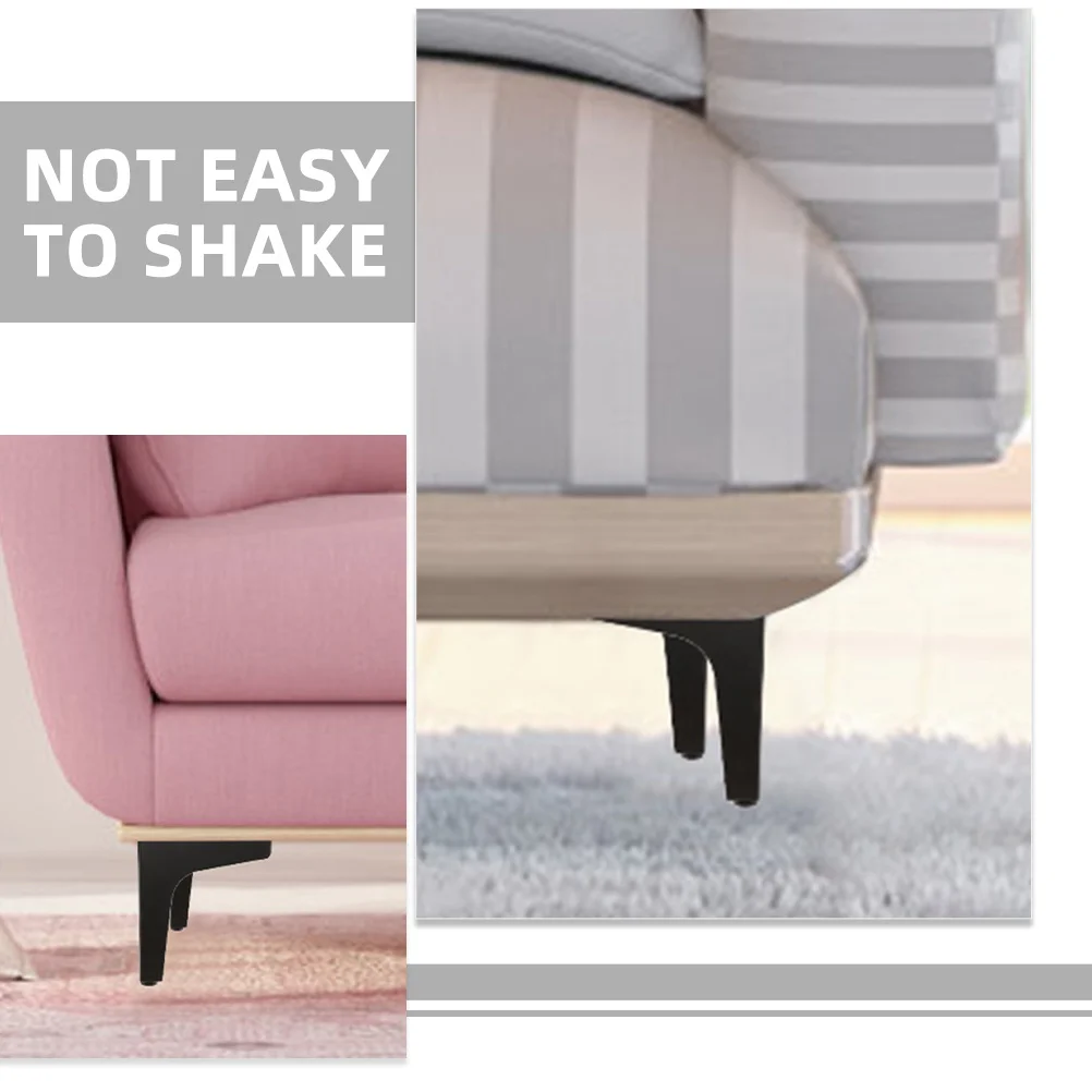 

4Pcs Metal Furniture Legs Iron Sofa Support Feet Modern for Coffee Table Cabinet Stools Metal Table Legs