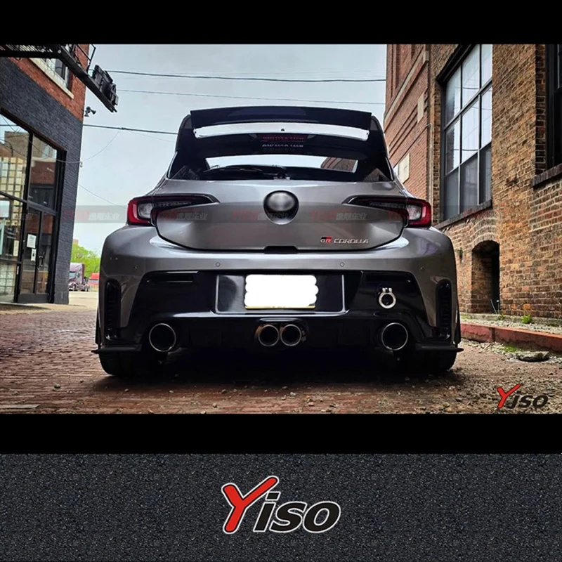 Suitable for GR Corolla carbon fiber modification VAIRS model rear wing spoiler and diffuser