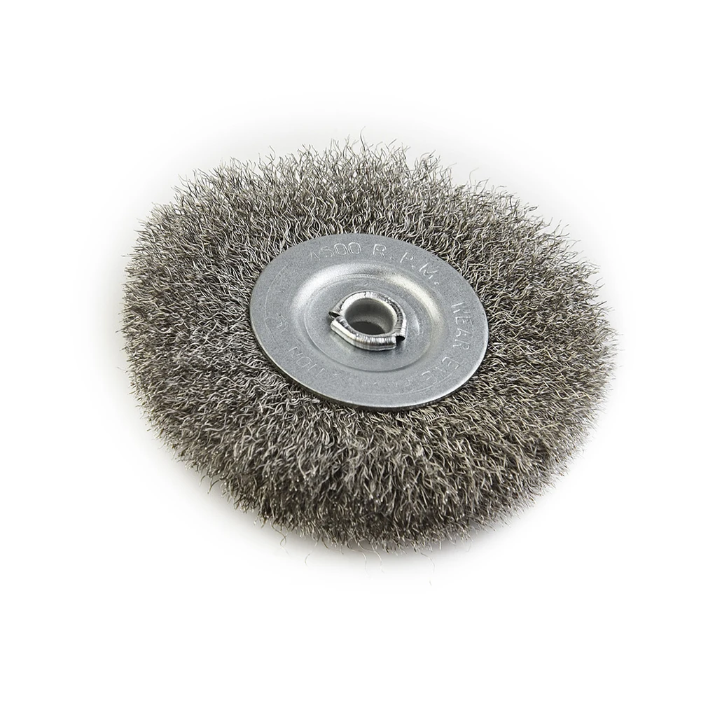 Accessories Wheel Professional Wire 3 Inch 72mm 6mm Arbor Stainless Steel For Bench Grinder Abrasive Nice 2019