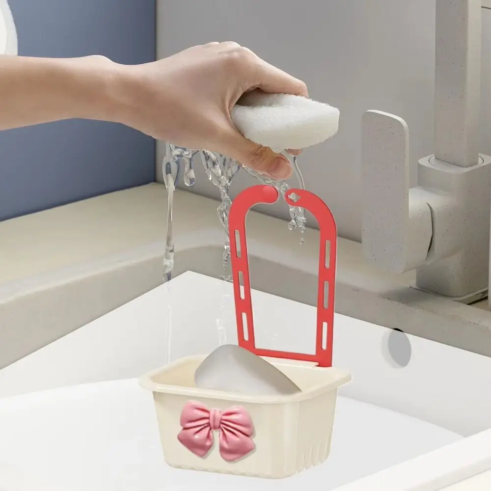 سلة مصفاة معلقة على الحوض الإبداعي تصريف سريعًا، فلتر قمامة المطبخ متعدد الوظائف قابل للفصل بسرعة