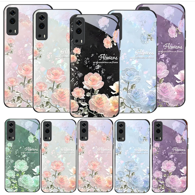 Phone Cases Vivo - Nachtrozen bloeien vrij in de bloei