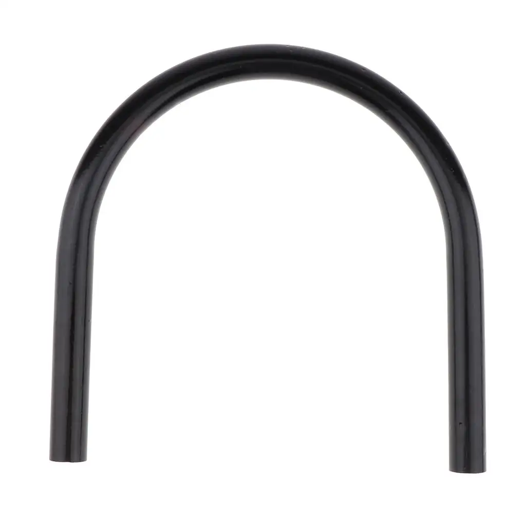 Picture 6: Flat Cafe Racer Seat Frame Hoop Loop Metal 230mm for Motorcycle Black