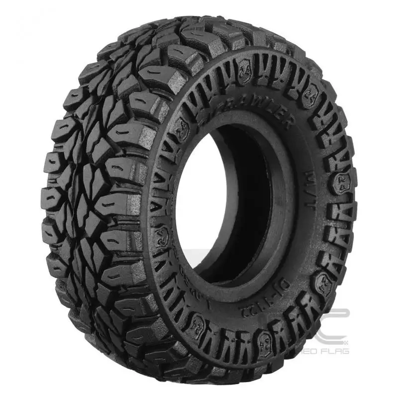 1.0 Inch Wide Mt Tires+sponge Rubber 1/24 Rc Crawler Truck Car Parts For Axial Scx24 90081 Axi00006 Bronco Deadbolt Gladiator