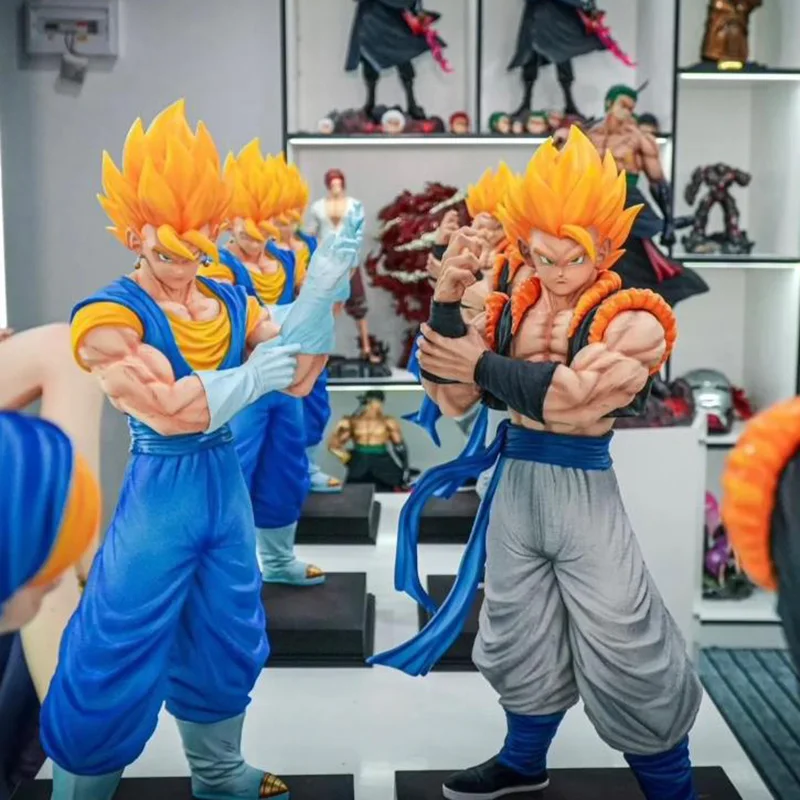 

New Gogeta Vegito Jt Statue 2% Dragon Ball Anime Figure High Quality Version Figurine Pvc Statue Collection Model Toys