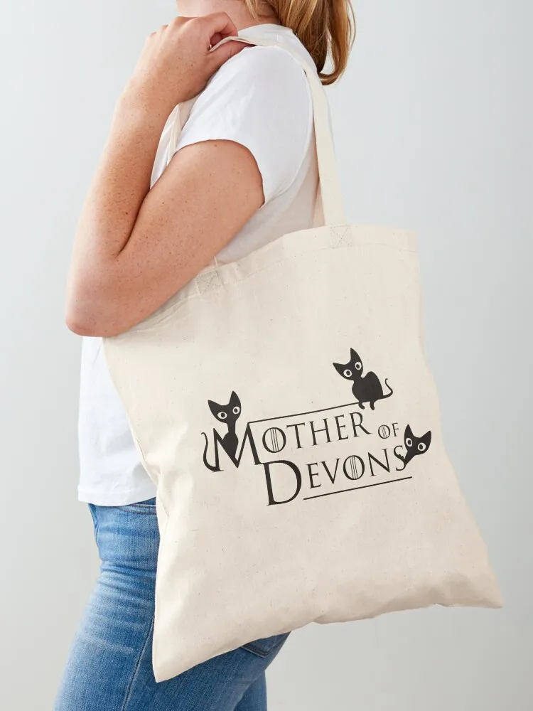Mother of Devons Tote Bag Women's shopper bag Cloth bag reusable grocery bags shopper women