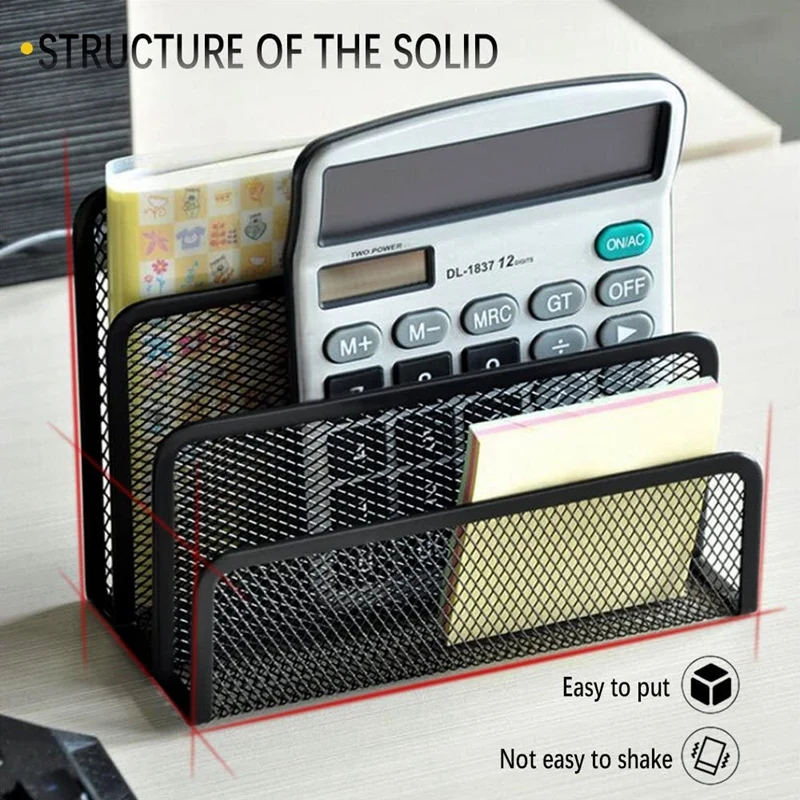 Desk Mail Organizer Small File Holders Letter Organizer Document/Filing/Folders/Paper Organizer For Desktop