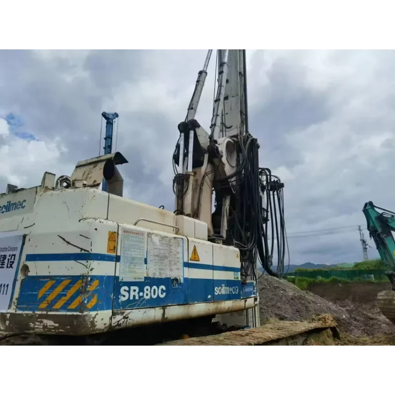 Italy Soilmec Rotary Drilling Rig Machine SOIL Screw Drilling Rig Machinery Widely Using Water Well Rotary Drilling Rig for Sale