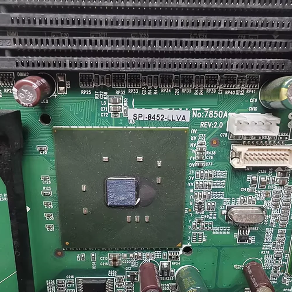 

Industrial Control Motherboard SPI-8452-LLVA REV.2.0 N0.7850A Dual Network Ports