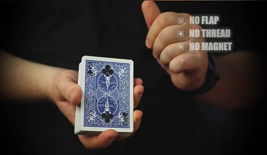 

Карта призраков Jordan Victoria Magic Gimmicks — идеально подходит для близких и выступлений на сцене | Легко читать. Карточные трюки с учебником