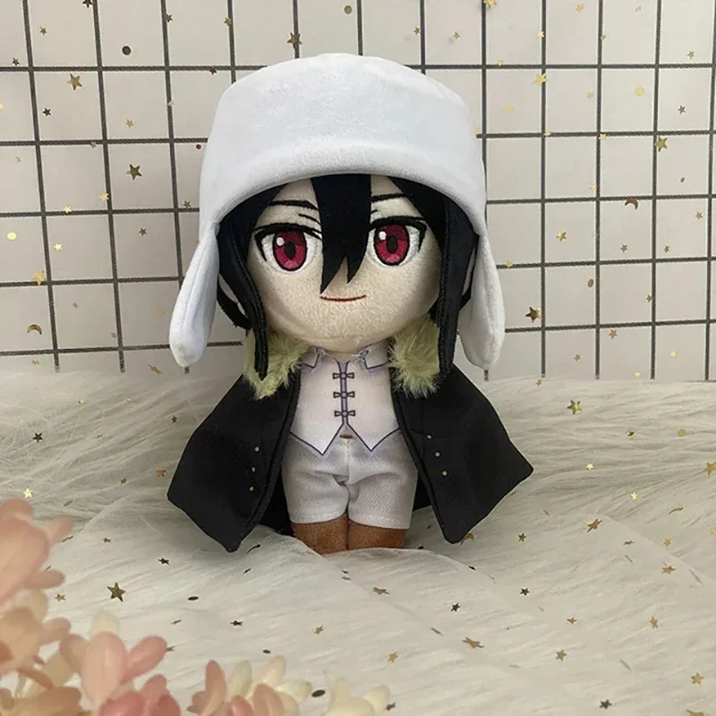 20cm Dazai peluche bambola Bungo cani randagi Anime periferiche Kunikida Atsushi peluche carino Fyodor Dostoyevsky giocattolo regalo