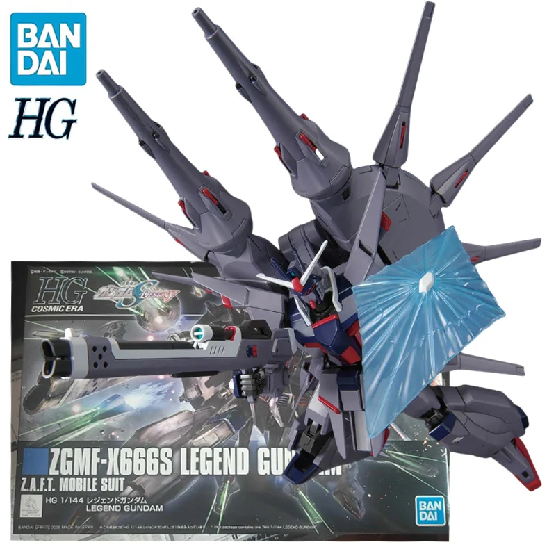 

In Stock BANDAI HG 1/144 ZGMF-X666S LEGEND GUNDAM Anime Mobile Suit Gundam SEED FREEDOM Action Figures Assembly Model Toy