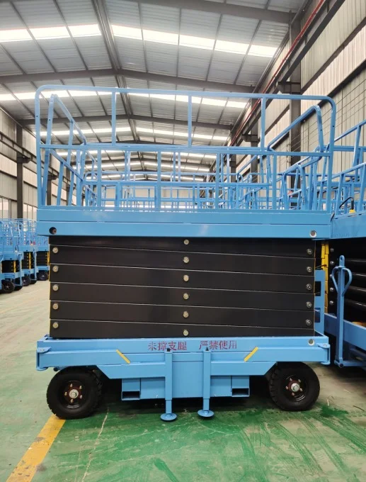 Factory Price 4-16m Hydraulic Lifting Scaffold Platform Self Propelled Electric Mobile Scissor Lift for Rent
