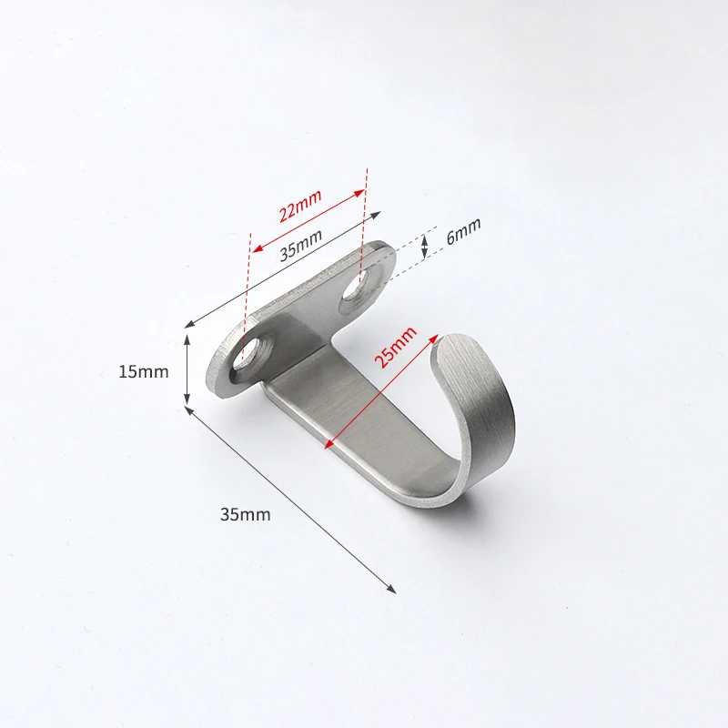 Picture 7: 5Pcs Under-Shelf Towel, Heavy Duty Hanger For Bathroom Cabinet Garage Stainless Steel Screw Mounted Ceiling Hooks,