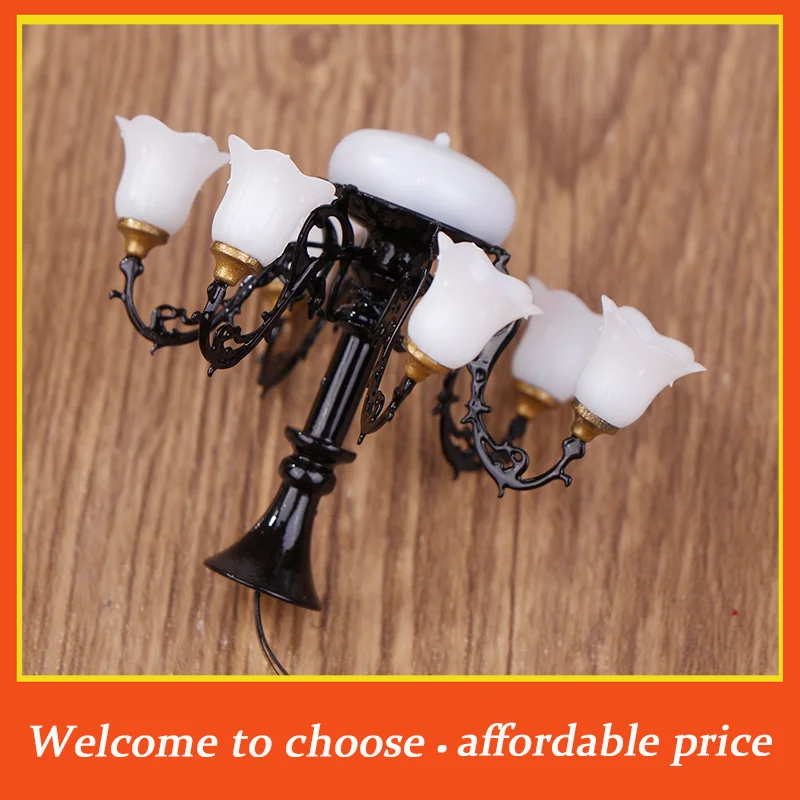 

1 шт. Миниатюрная потолочная лампа для кукольного домика, настенный светильник, настольная лампа, мини-светодиодное освещение, декор для дома, мебель для кукол, игрушка, может светиться