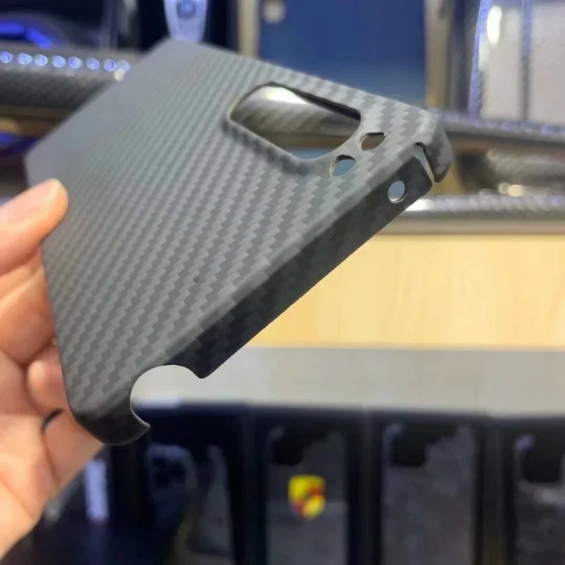 Carbon Fiber Phone Case for Sony Xperia 1 IV Aramid Fiber Case Anti-fall Busines Cover for Sony Xperia 1 Iv Phone Accessory