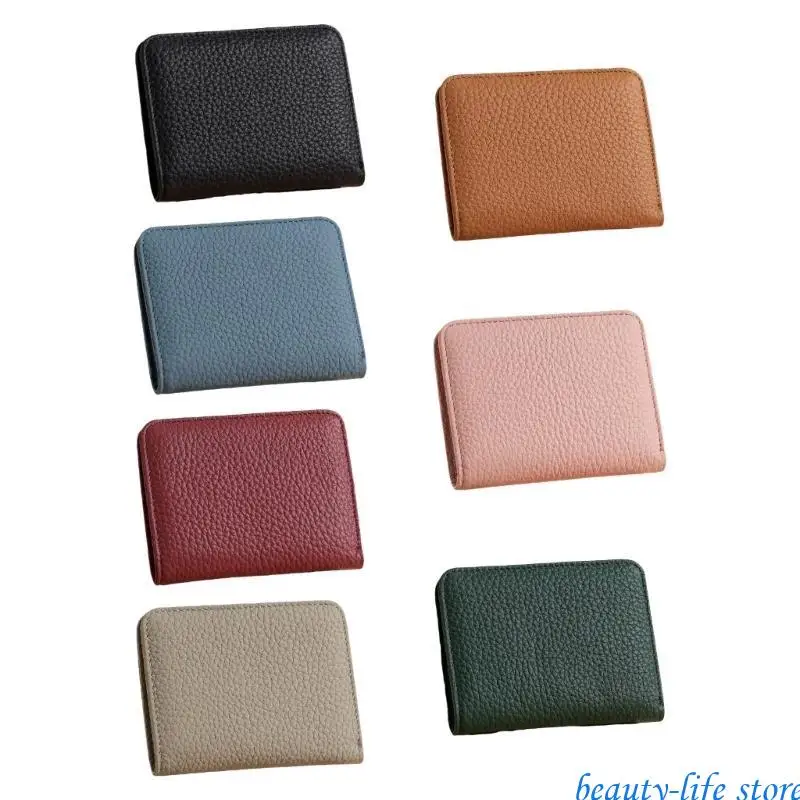 

Fashion PU Leather Wallet Blocking Card Holder Coin Purse For Everyday Use 517D